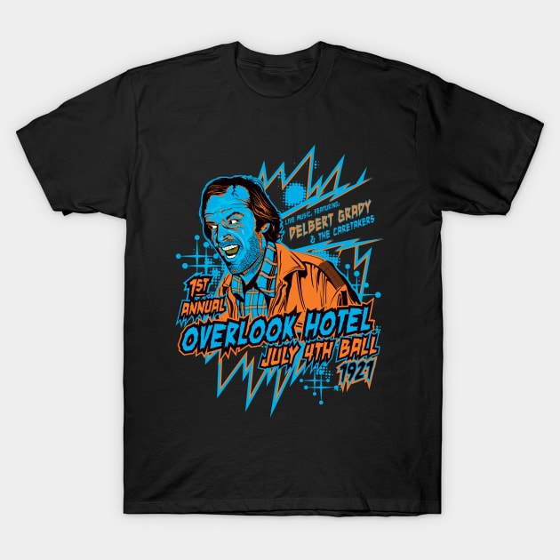 The Overlook Hotel Party T-Shirt by FiendishlyCruelArt